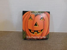 Longaberger 2000 Jack O' Lantern Tie On NEW