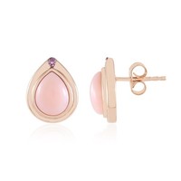 Cavill Ohrringe Damen 925 Sterling Silber RoséVergoldet Pink Opal 3,00Ct