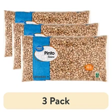 Dried Pinto Beans Protein High Fiber Gluten Free Versatile Cooking New, 12 lbs