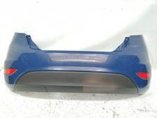 Ford Fiesta JA8 original Stoßstange Stossfänger hinten Blazer Blau Facelift Bj.2