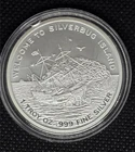 2018 Silverbug Island Leviathan Sea Monster 1 oz .999 Silver Round Capsule FS