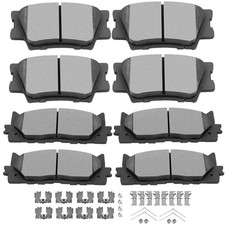 SCITOO Ceramic Front Rear Disc Brake Pad Set fit for 2013-2018 for LEXUS ES300h,