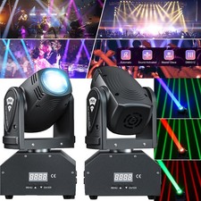 1/2/4/8Pack 100W Moving Head Stage Lighting LED Beam RGBW DMX DJ Disco Light