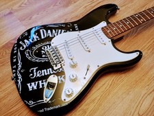 JACK DANIELS STRATOCASTER *COLLECTORS GUITAR*