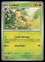 Leafeon 011/167 Twilight Masquerade Uncommon
