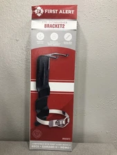 First Alert BRACKET2 Black Steel Fire Extinguisher Bracket 3.63 in. L 2.5 lb