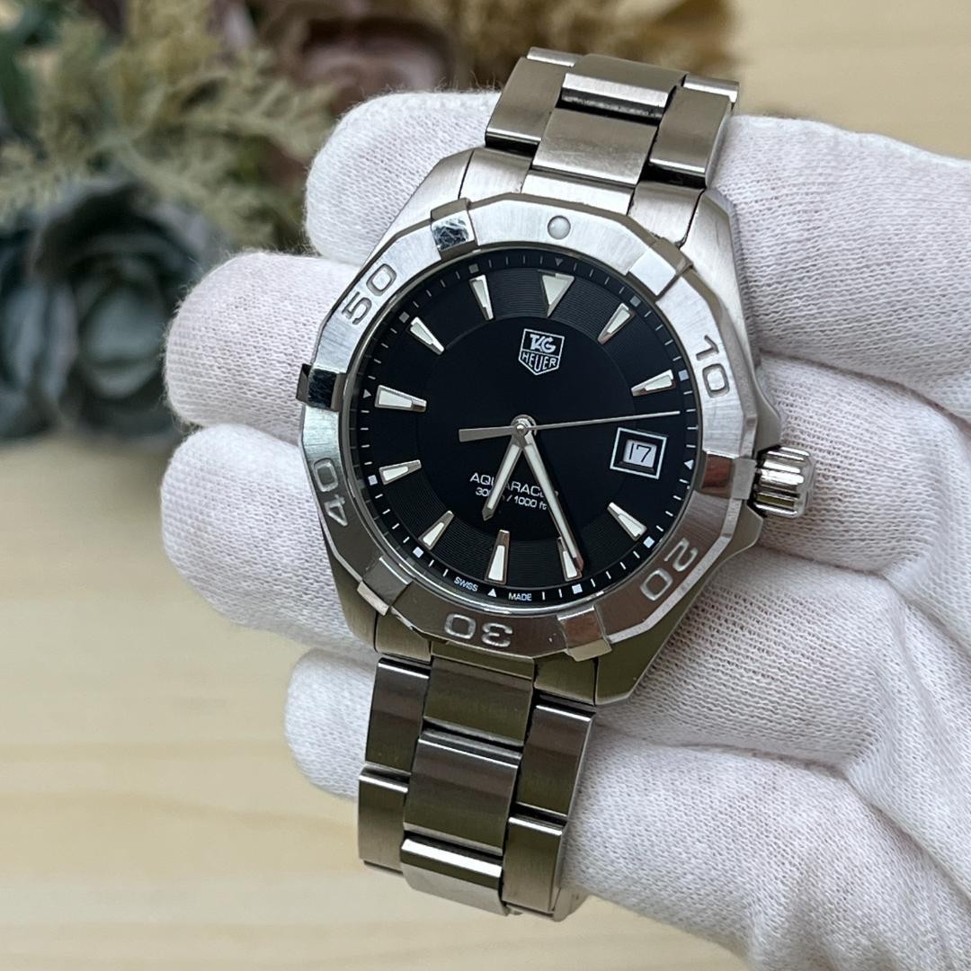 Tag Heuer Aqua Racer Way1110 Stainless Steel 300M Waterproof