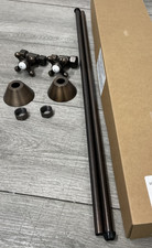Signature Hardware 139885 Deck Mount Tub Supply Lines  - Oil Rubbed Bronze