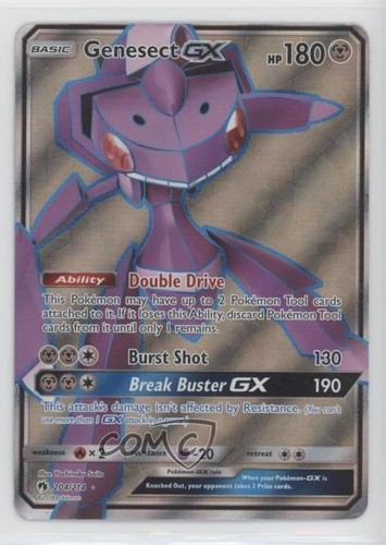 Full Art - Genesect GX Pokemon Sun & Moon Lost Thunder #204