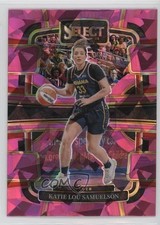2024 Panini Select WNBA Concourse Pink Ice Prizm Katie Lou Samuelson #81 1c49