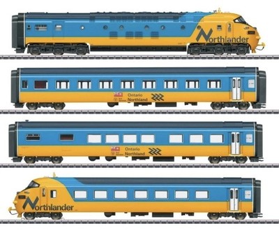 Märklin 39705 H0 Northlander, Dieseltriebzug, MFX, Sound, OVP, NEU