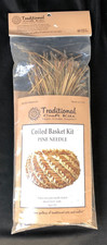 Traditional Craft Kit Coiled Pine Needle Basket DIY Coiled Basket Kit