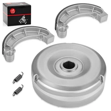 Rear Brake Drum Hub & Shoes Kit for Honda Foreman 450 TRX450FE/FM/S/ES 1998-2004