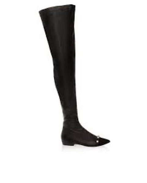 Women Philosophy di Lorenzo Serafini Leather Black
