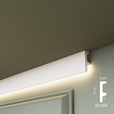 Coving Cornice Moulding Led Type Xps Material DIY, Not Plaster, DLD Models
