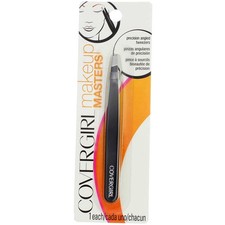 2 Pack CoverGirl Makeup Masters Precision Angled Tweezers