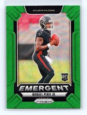 2024 Prizm Michael Penix Jr. #20 Emergent Green Wave Prizm Atlanta Falcons