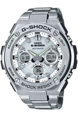 CASIO G-Shock GST-W110D-7AJF G-Steel Solar Radio Atomic Stainless Watch Men NEW