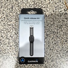Garmin Quick Release Kit Wristwatch Band Black Compatible with Garmin Watches