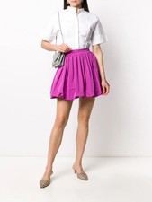 Valentino Skirt Fuchsia Pink 4 UK Bubble Pleated Balloon Puff Mini Party 36