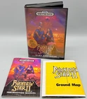 Phantasy Star II 2 Sega Genesis Clamshell Box & Manual W/ Map Insert Authentic