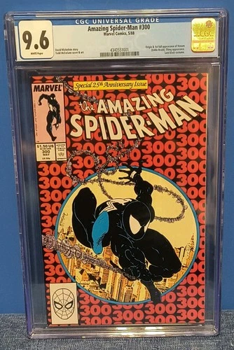 Amazing Spider-Man #300 Marvel Comics 1988 CGC 9.6 1st Venom McFarlane Cover