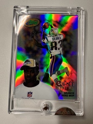 2005 eTopps Deion Branch #PS-ES12 superbowl MVP Patriots Factory Encased