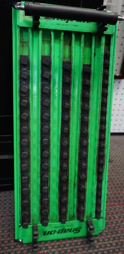 SNAP ON 1/4,3/8,1/2 SAE & METRIC Socket Organizer Holder Tray 76 Posts