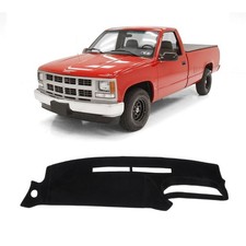 KUST Black Dash Cover for 1995-1996 Chevy Chevrolet Silverado C1500 C2500 C35...
