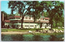 Ferry Tavern Hotel Old Lyme CT Postcard - Connecticut River Vintage Dexter