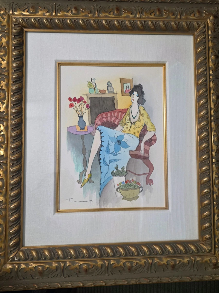 アイザックターカイ Itzchak Tarkay リトグラフ 額装 エディション Itzchak Tarkay Art Paintings for sale | eBay