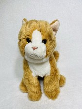 11  2000s Animal Alley Orange Stripe Cat Plush Toy R Us Cat Plush