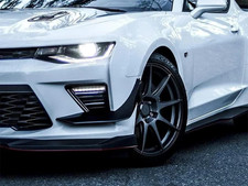 Coppia Canard Paraurti Anteriore per Chevy Camaro SS 2016-2018 Spoiler Paraurti Anteriore S