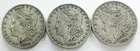 *MIXED DATE MORGAN DOLLAR LOT* *3 COINS* *XF+* NR #P2887