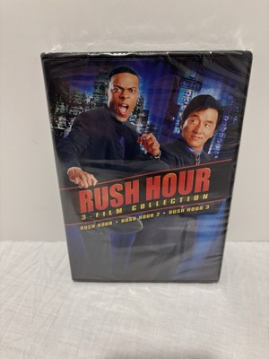 RUSH HOUR: 3-FILM COLLECTION DVD (1 2 3) NEW Jackie Chan, Chris