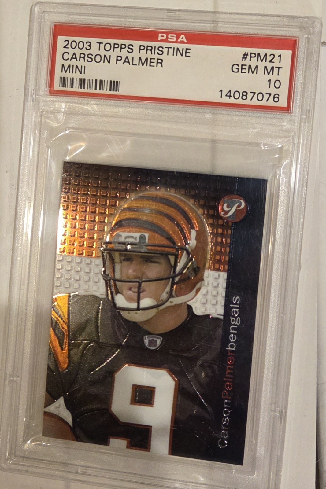 Carson Palmer Topps Pristine Mini #PM21 Base