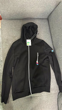 Puma Mens Black Full-zip Hooded Bmw M Motorsport Hoodie L 599520 01