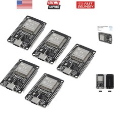5PCS Type c 30pins ESP-WROOM-32 ESP-32S CP2102 Development Board 2.4GHz Dual-...
