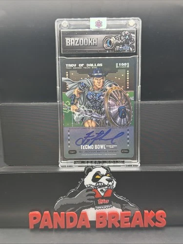 2026 Bo Jackson Battle Arena Tecmo Troy Of Dallas Steel Auto Power 160