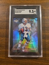 1999 UD Black Diamond -Diamond Might,  Dan Marino #DM4, SGC 9.5
