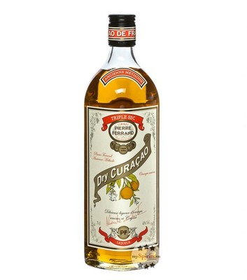 Cognac Pierre Ferrand: Dry Curacao Triple Sec Liqueur / 40 % Vol. / 0,7 Liter
