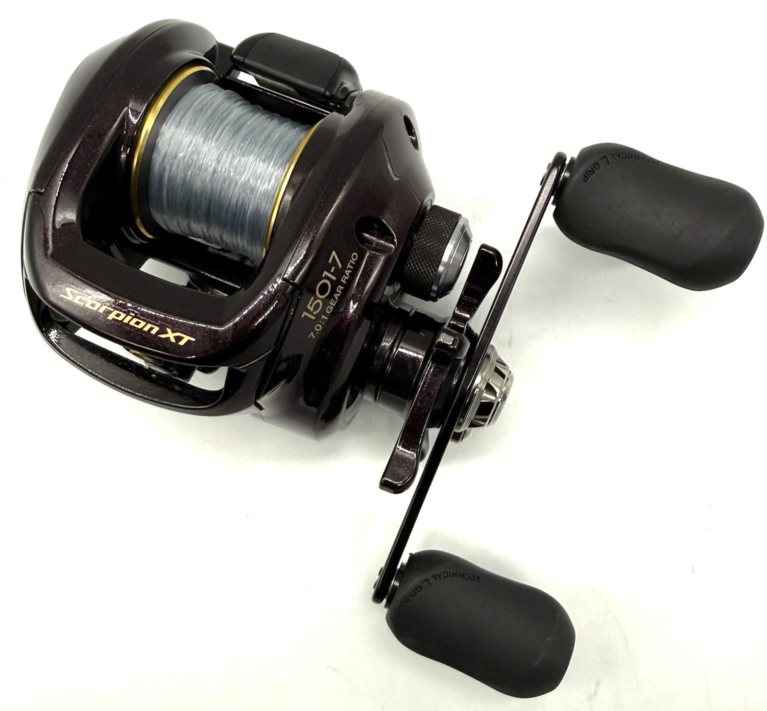 Shimano 09 Scorpion XT 1501-7 Left Bait Casting Reel No box JAPAN "Near Mint+"