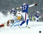 Josh Allen Signed Autographed Buffalo Bills 8x10 Photo COA/Matching Hologram