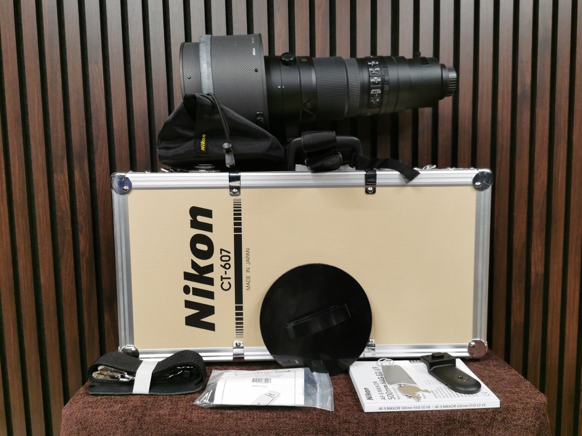 NIKON AF-S NIKKOR 600MM F4 G ED VR Lens - MINT CONDITION +