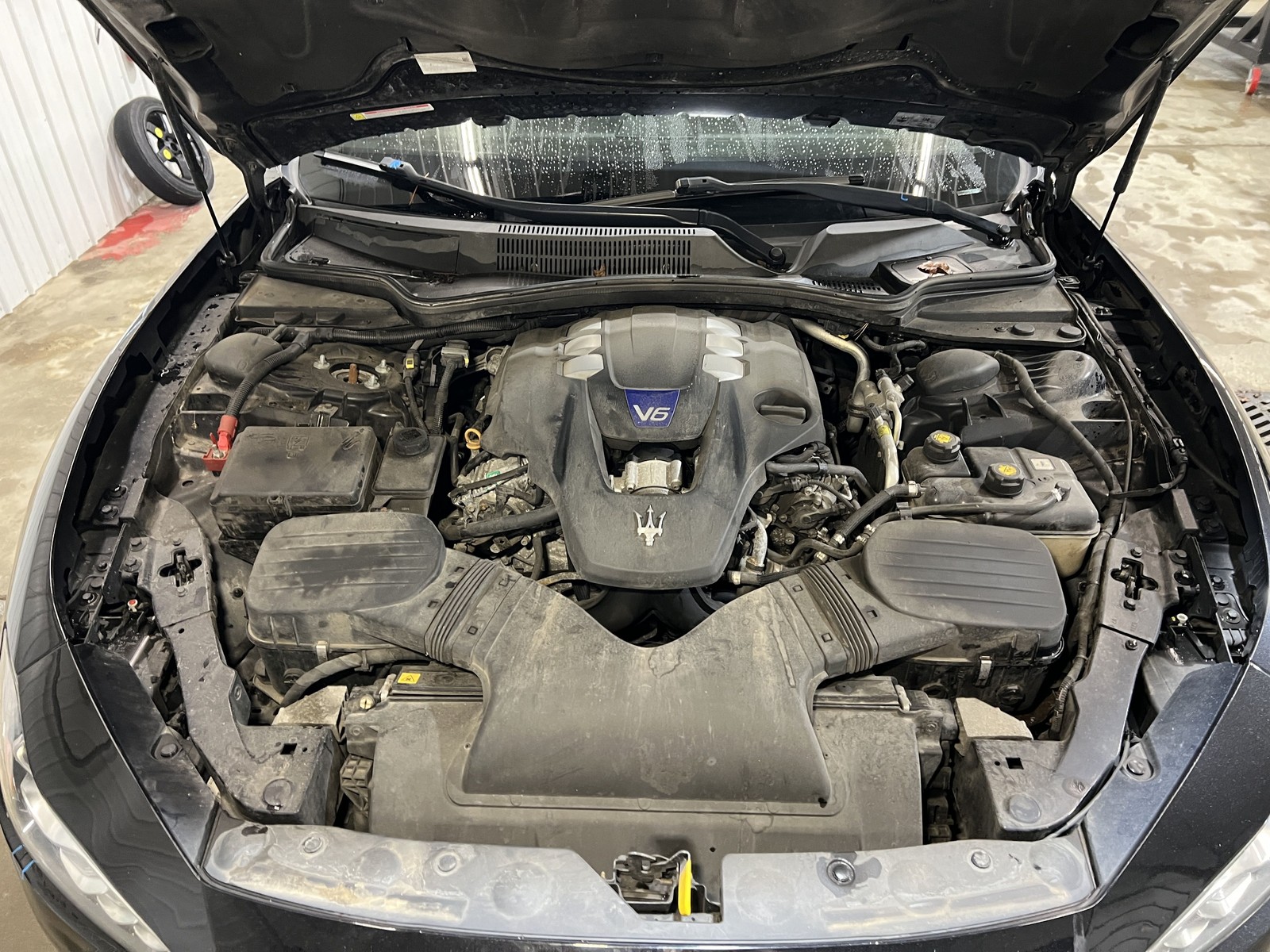 14-17 MASERATI GHIBLI ENGINE MOTOR 3.0 NO CORE CHARGE 135,362 MILES
