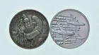 Lot 2 1 Oz Silver Rounds Christmas Greetings - Conspiracy Theory *095