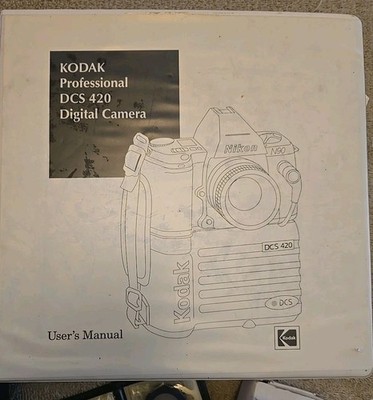Kodak Professional DCS 420c Digital Camera With User Manual Made