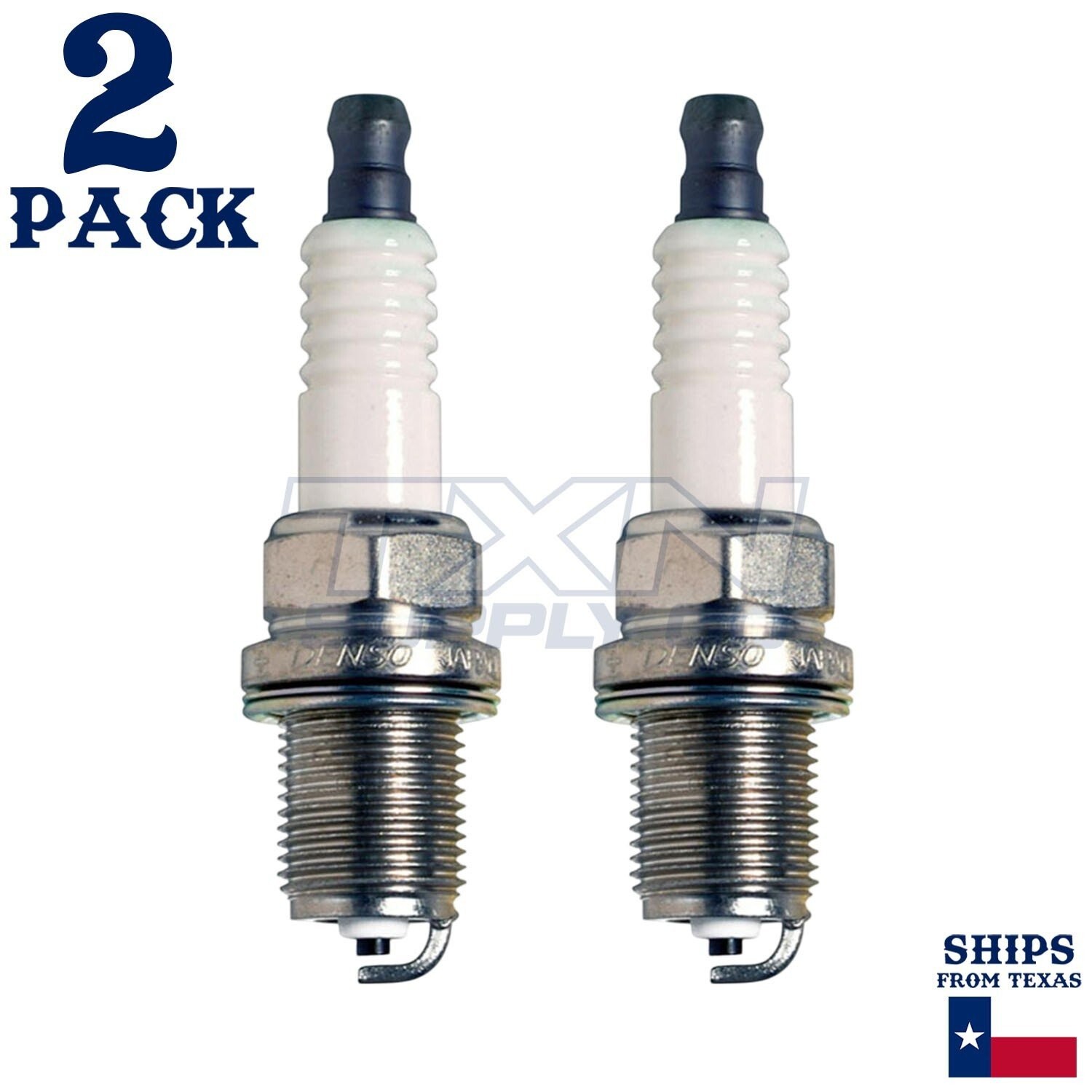 2 Pack Denso 3122 U-Groove Spark Plugs K20R-U