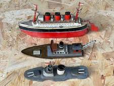 ARNOLD FLEISCHMANN GERMANY OZEAN SCHIFF KRIEGSSCHIFF DAMPFSCHIFF SET (VG-FF)