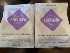KA CHAVA COCONUT ACAI NUTRITION SHAKE 15.31 Oz Kachava 2 Bags - Exp 8/2026